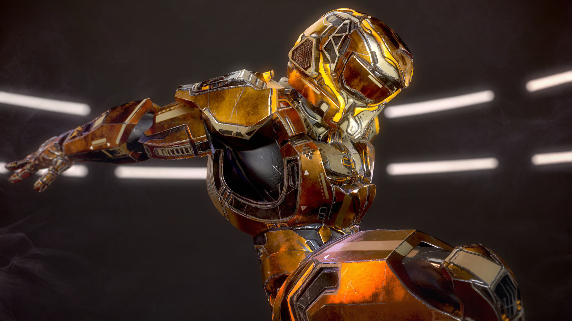 Sci-Fi Armor 4 Low-poly 3D model_5