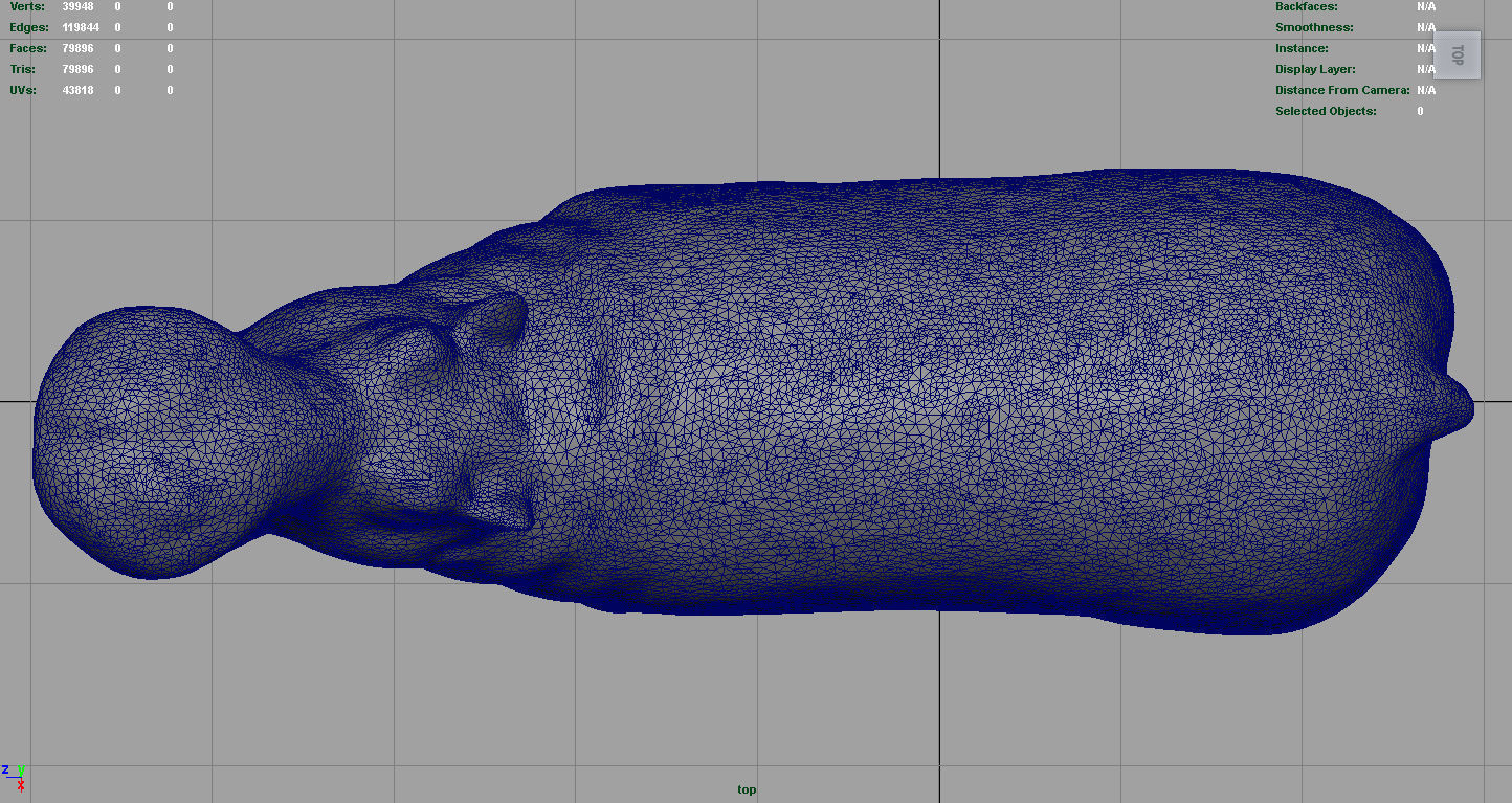 African Hippopotamus Low-poly 3D model_10