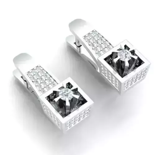 EARRINGS knife and fork set