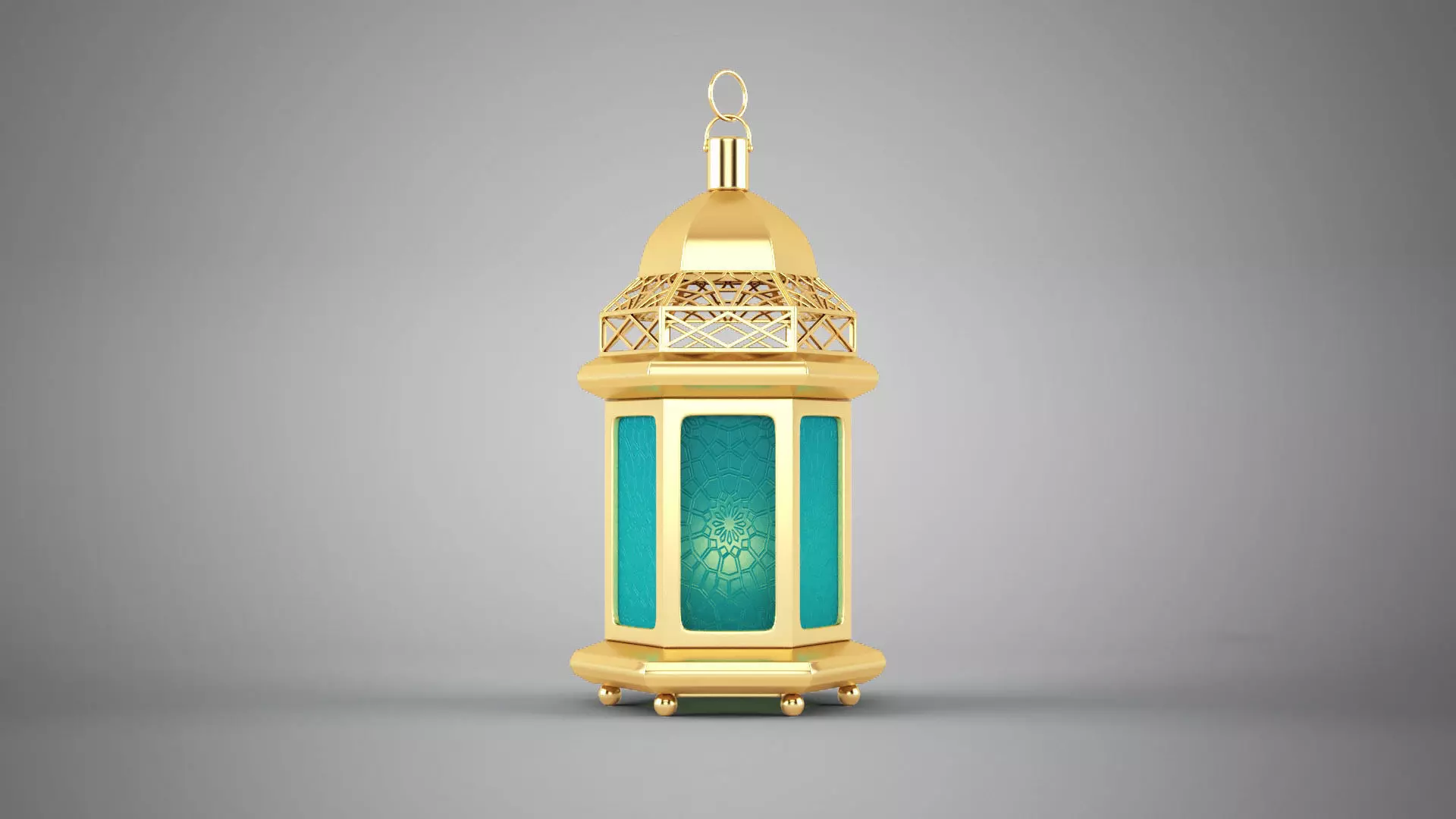 Islamic lantern   3D model_0