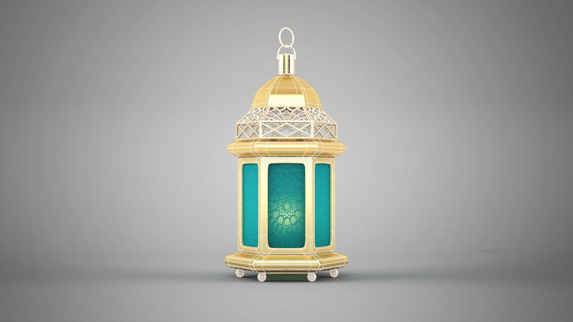 Islamic lantern   3D model_1
