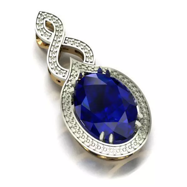 WOMAN PENDANT 3D print model