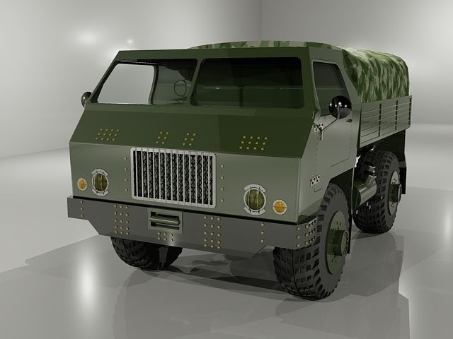 TAM-110 light utility truck 3D model_0