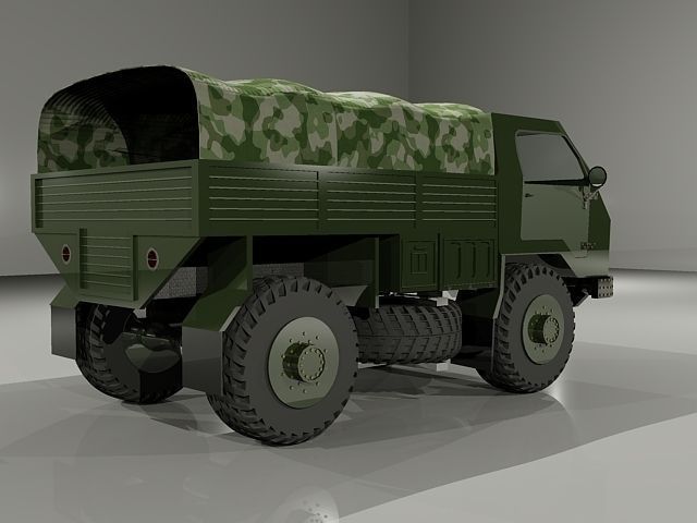 TAM-110 light utility truck 3D model_2