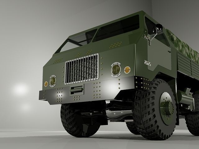 TAM-110 light utility truck 3D model_1