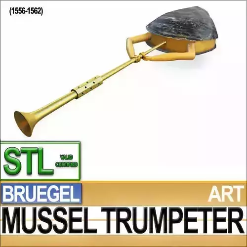 Bruegel Mussel Trumpeter Stl Printable 3D model