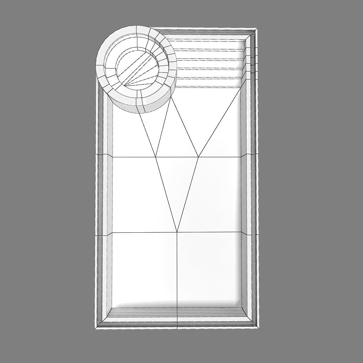 Swimming Pool 01 Free 3D model_7