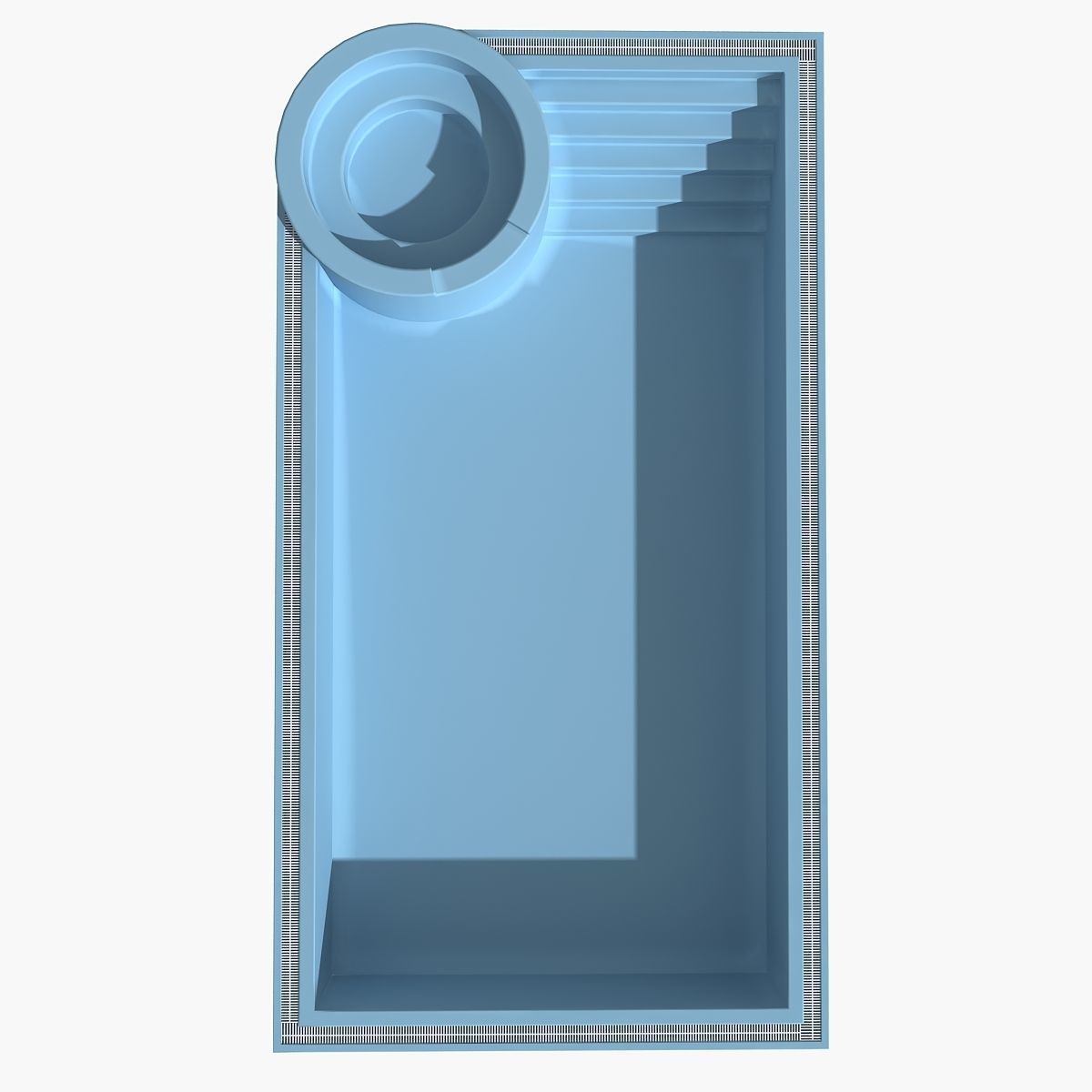 Swimming Pool 01 Free 3D model_1