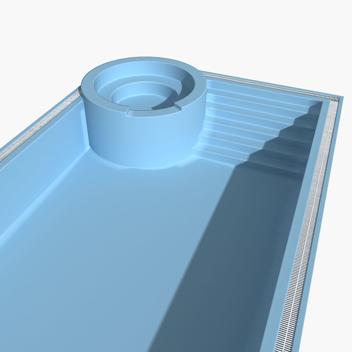 Swimming Pool 01 Free 3D model_4