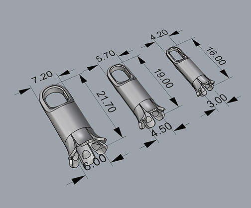 TASSEL CAPS 3D print model_2
