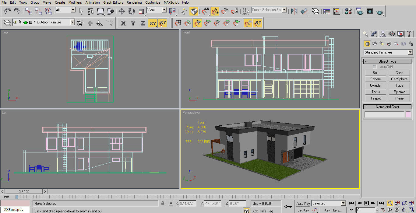 Modern House 3 3D model_14