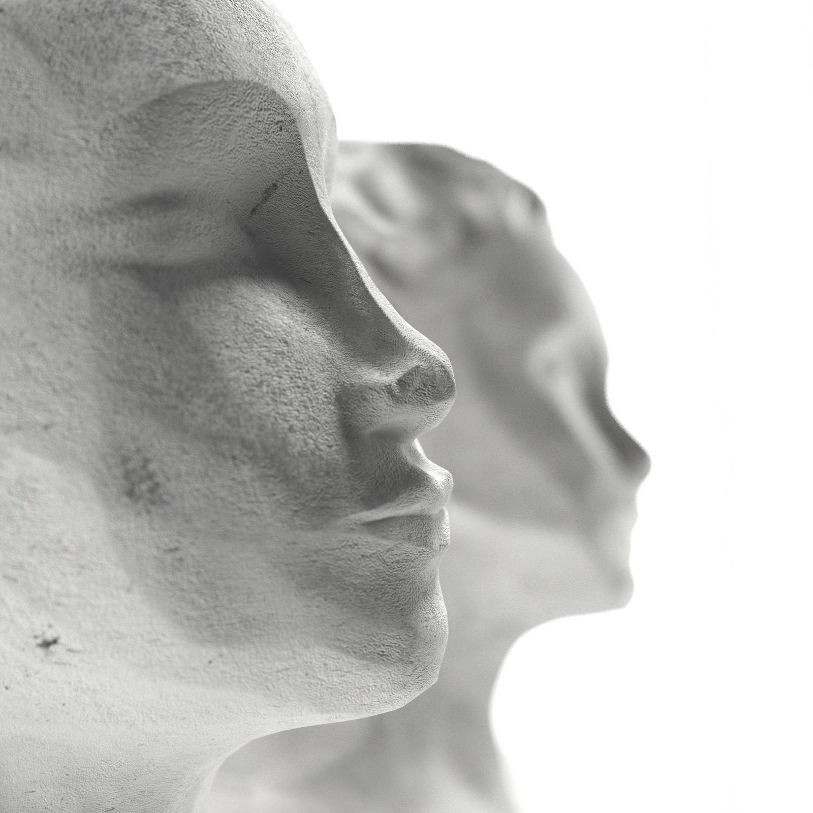 Head Sculptures 3D model_2