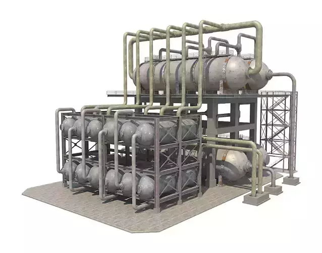 Industrial Oil Refinery 1