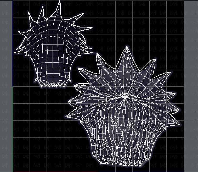 3D Hair style for boy V05 Low-poly 3D model_37