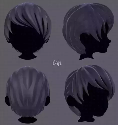 3D Hair style for boy V05