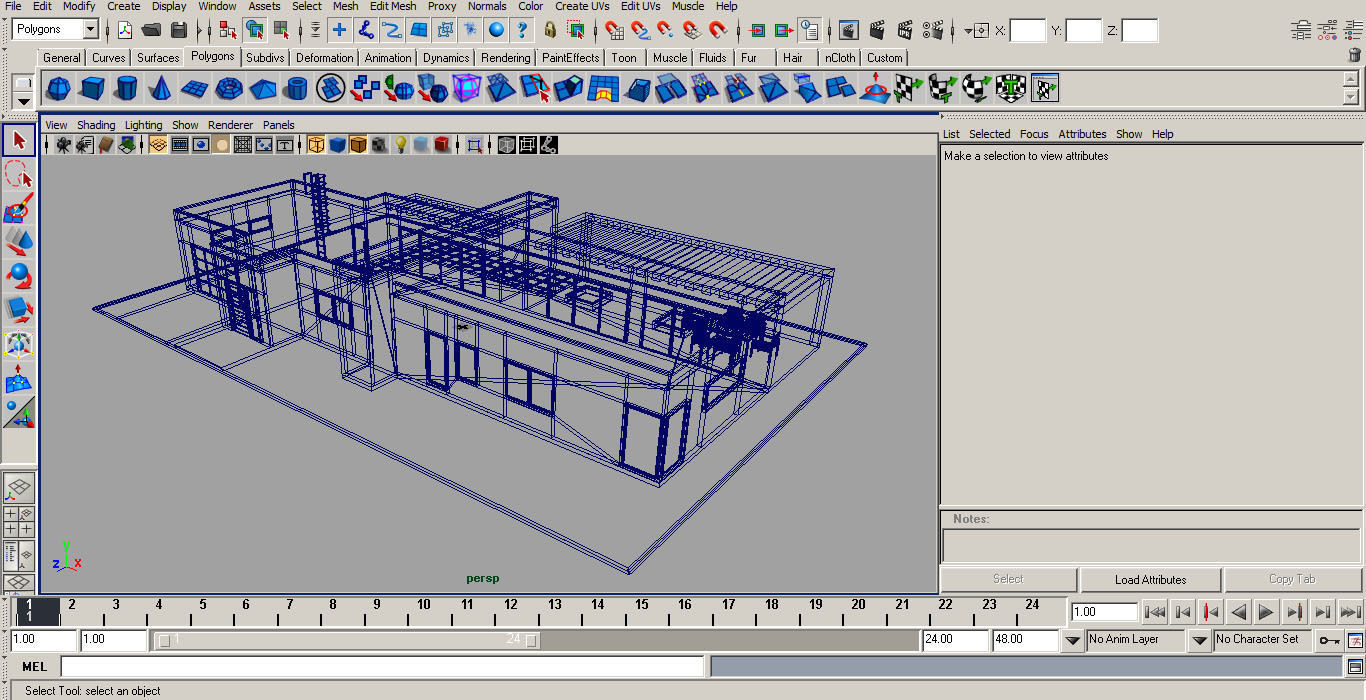 Modern House Set 1 Low-poly 3D model_8