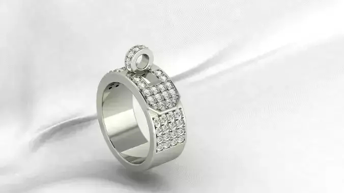 Hermes Diamond ring