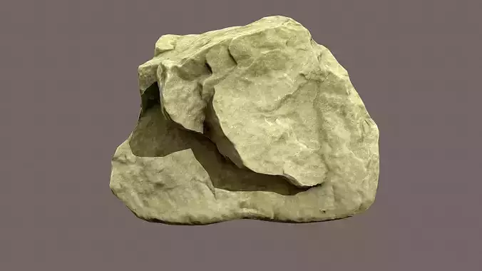 Rock lowpoly 3D model