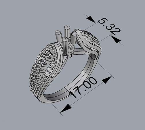 ENGAGEMENT RINGS 3D print model_4
