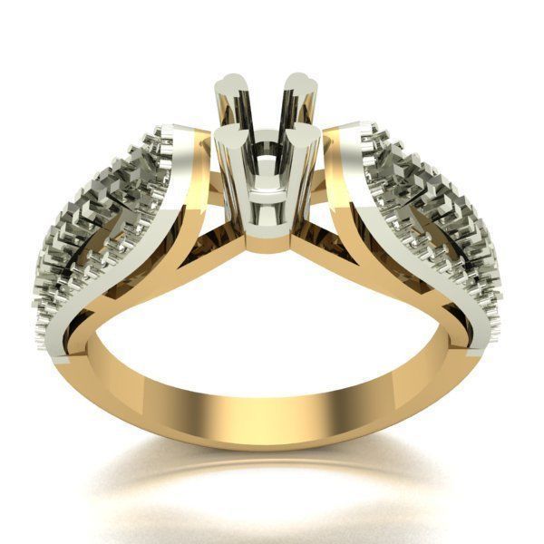 ENGAGEMENT RINGS 3D print model_1
