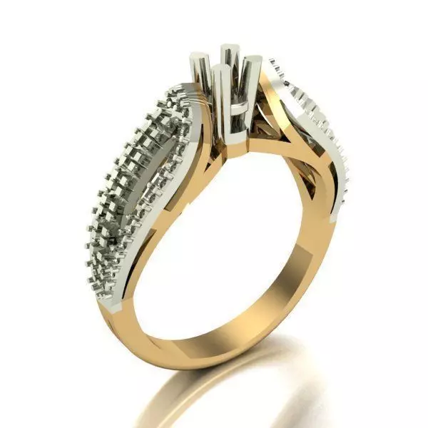 ENGAGEMENT RINGS 3D print model_0