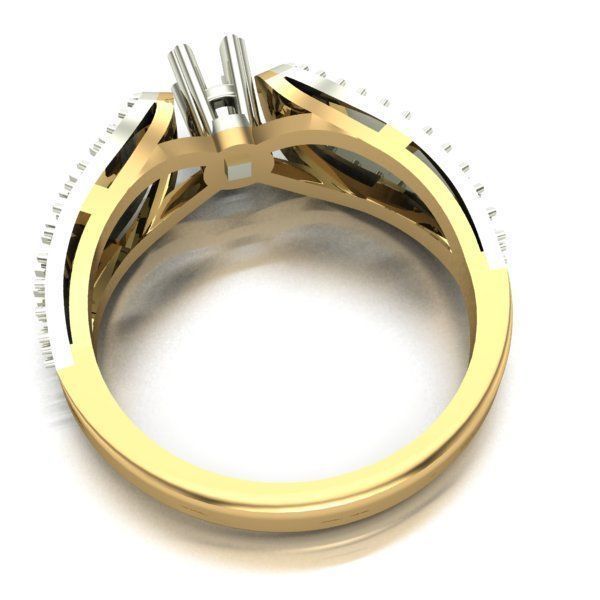 ENGAGEMENT RINGS 3D print model_2