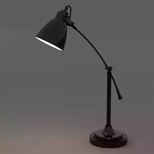 lamp 3d model desk