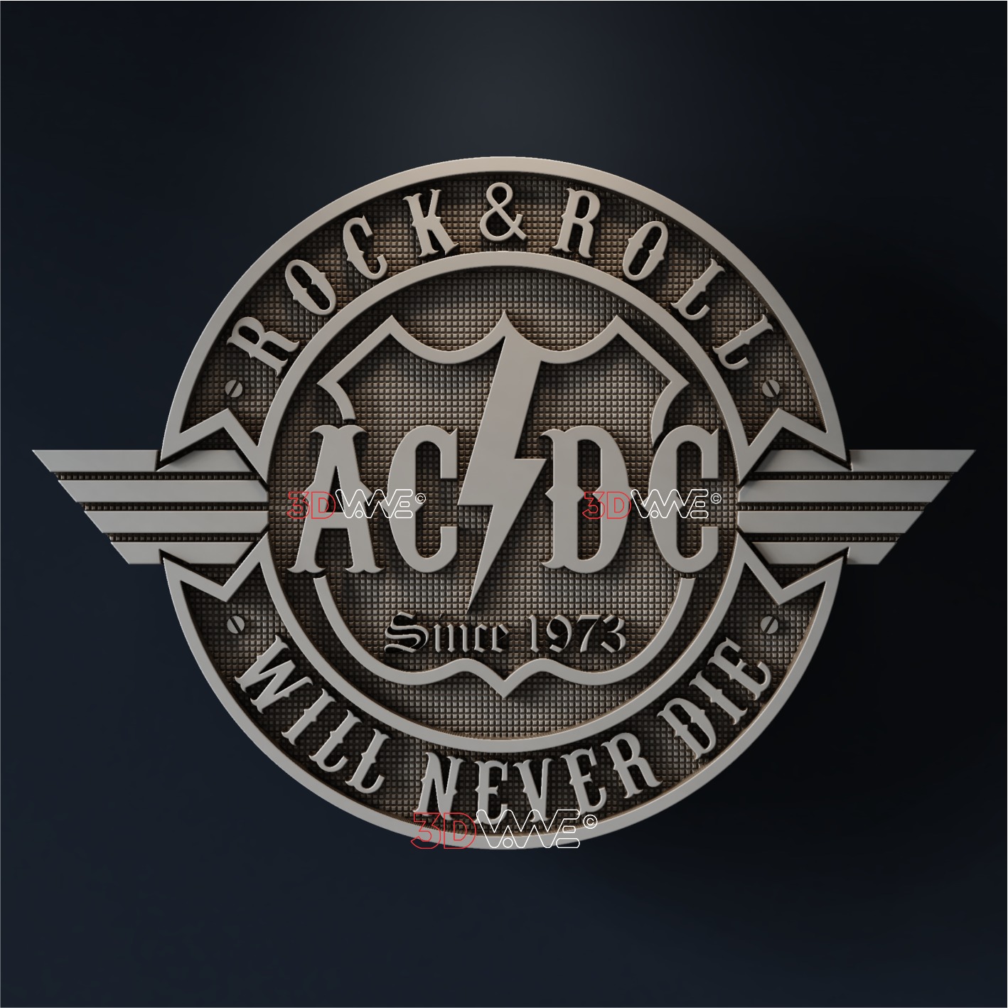 AC DC 3d stl model for cnc 3D model 3D printable | CGTrader