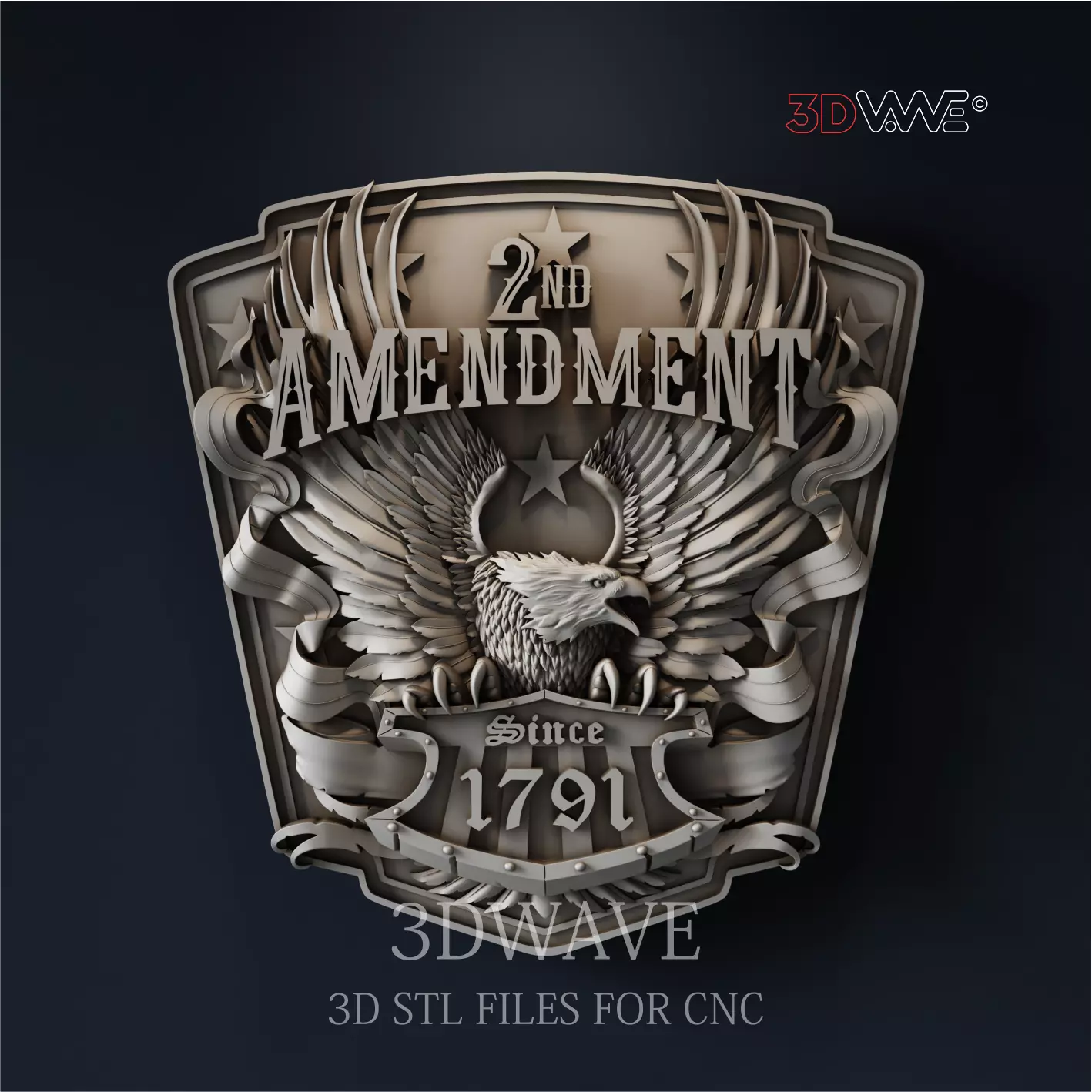 AMERICAN EAGLE 3D print model_0