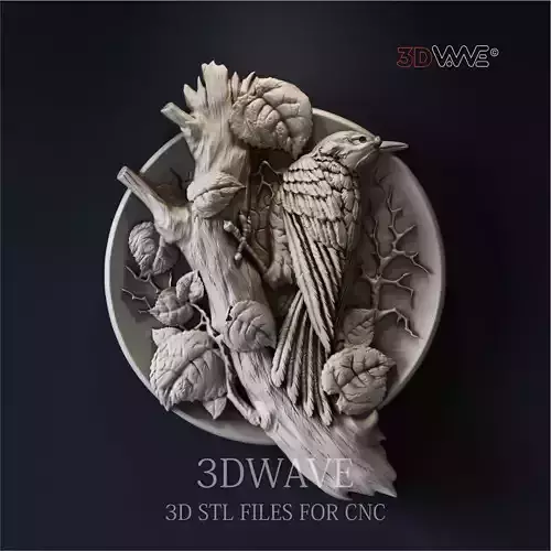 WOODPECKER 3D print model