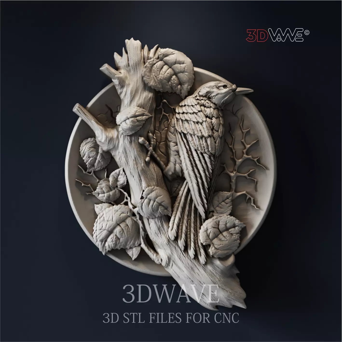 WOODPECKER 3D print model_0