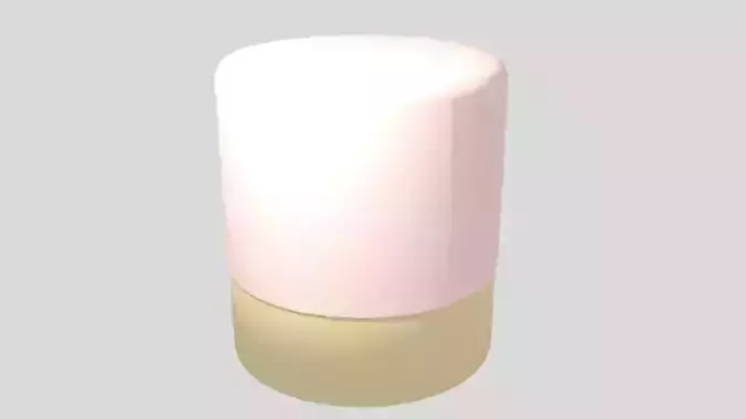 Simple Cylinder Pouf