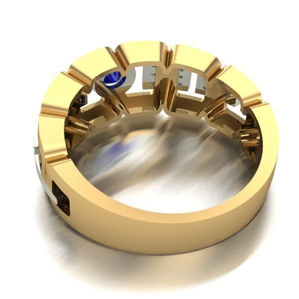 MAN RING 3D print model_2