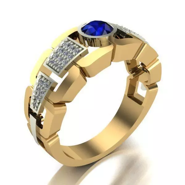 MAN RING 3D print model_0