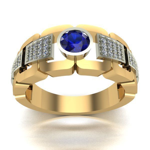 MAN RING 3D print model_1