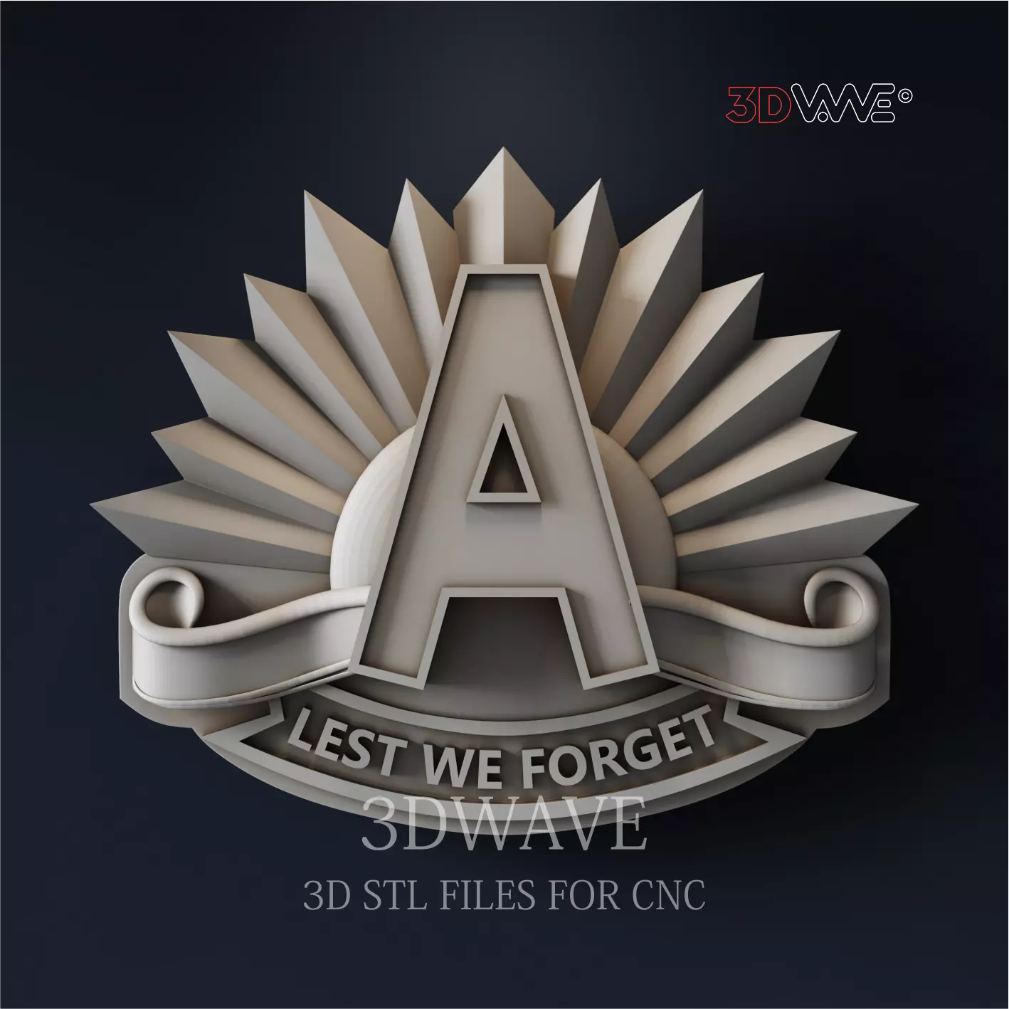 ANZAC 3D print model_0