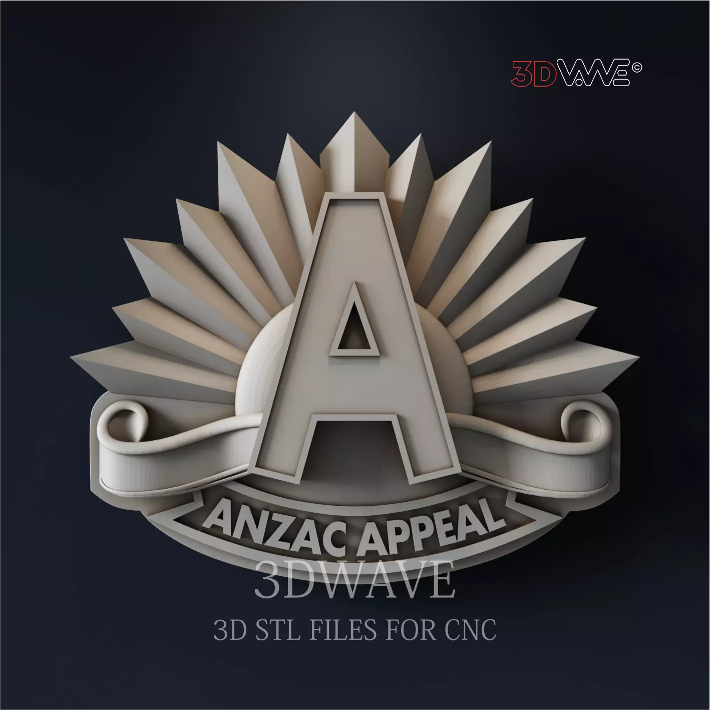 ANZAC 3D print model_0
