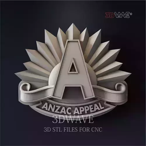 ANZAC 3D print model