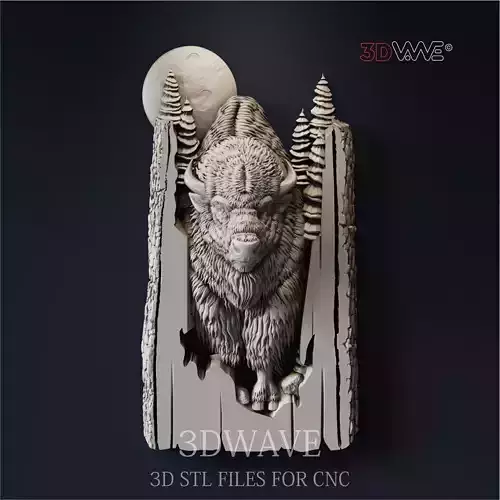 Bison 3d stl files for CNC