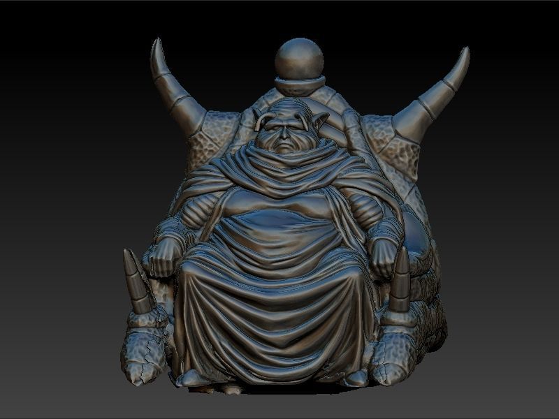 Old man namak planet - Dregon ball Z 3D print model_2
