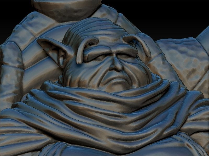 Old man namak planet - Dregon ball Z 3D print model_5