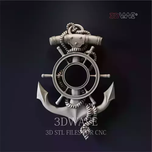 WALL CLOCK ANCHOR  3D print model