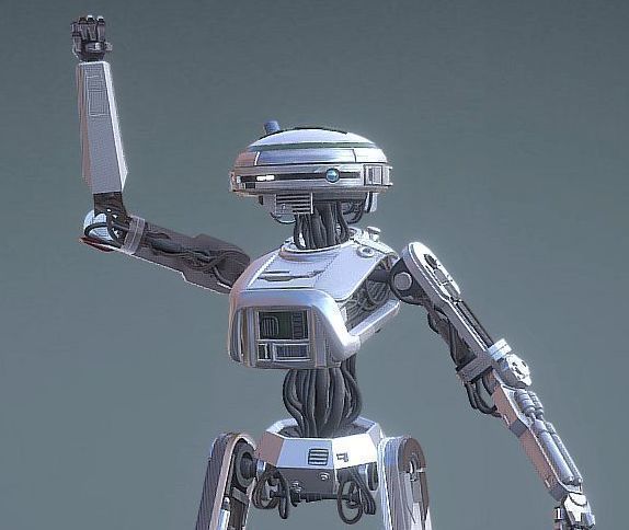 L3-37 INSPIRITED DROID ROBOT FIGURE 3D print model