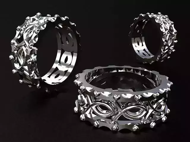 Fish Ring R size 6-8-10 