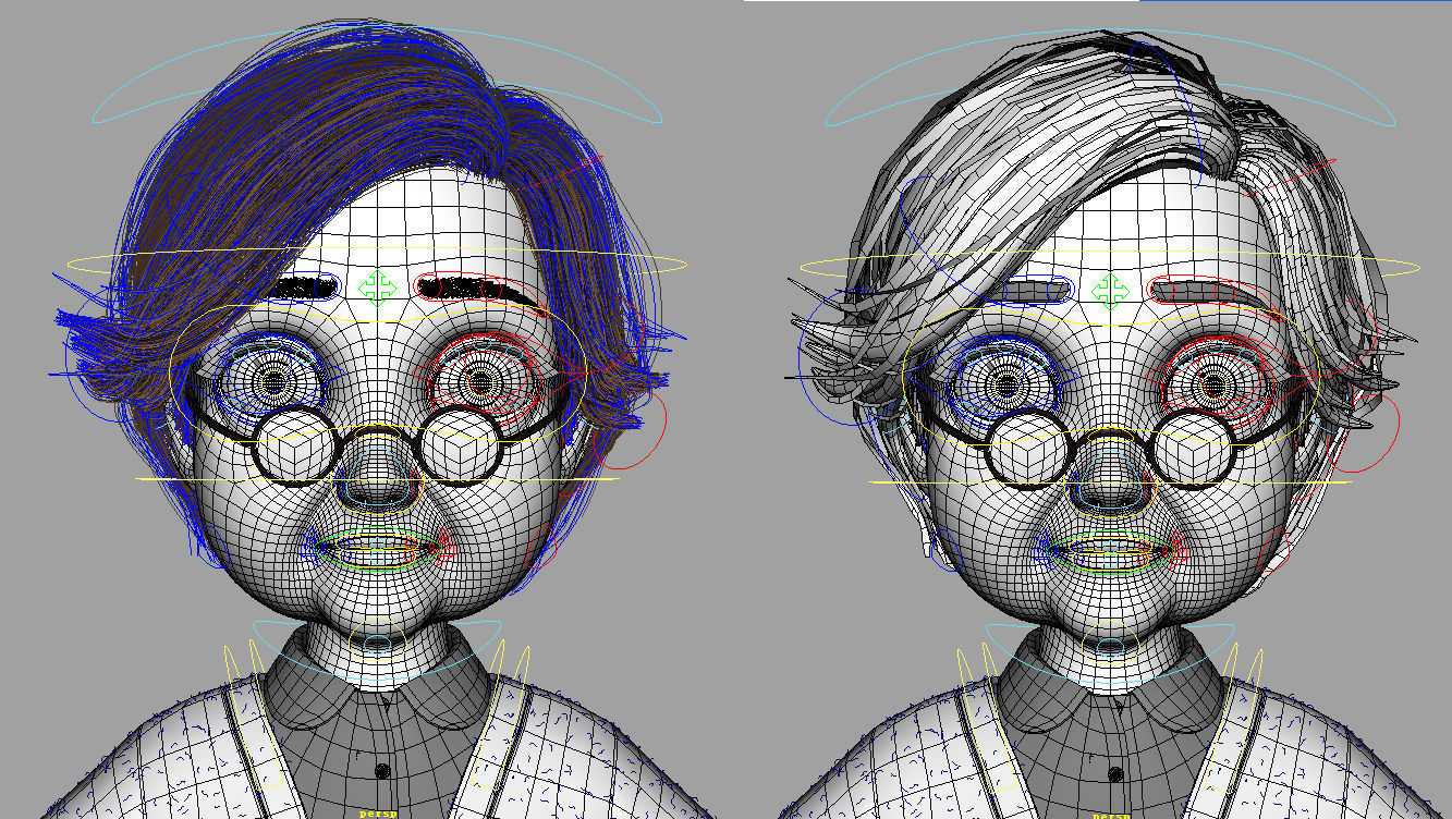 Cartoon Family Rigged V3 3D model_93