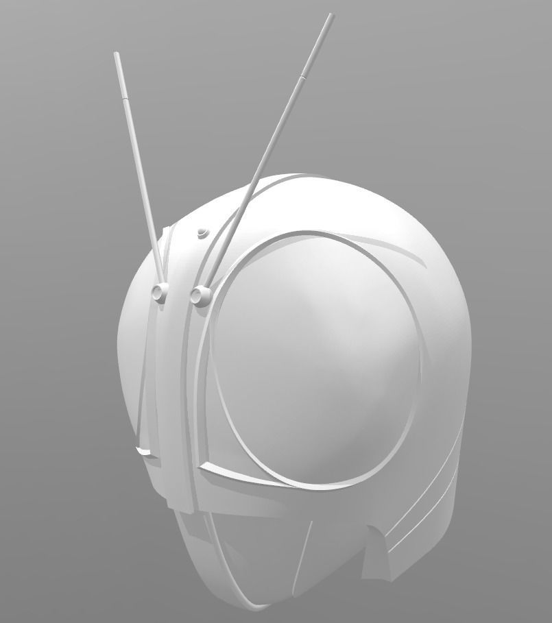 Black Kamen Rider RX for 3D Printing 3D print model_8