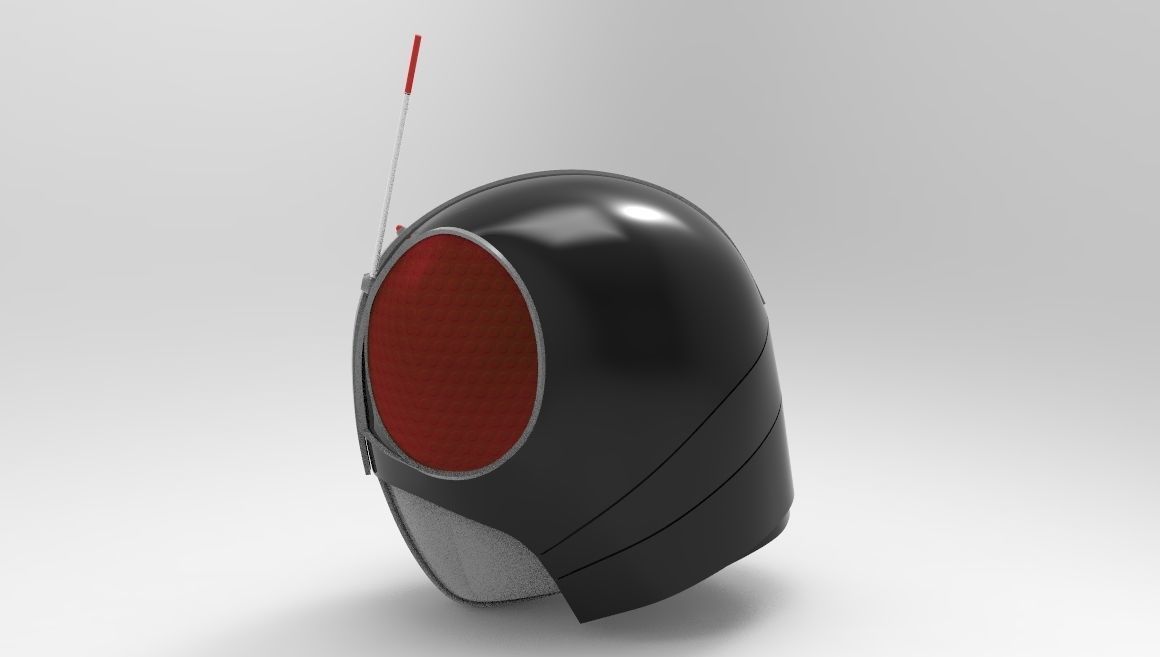 Black Kamen Rider RX for 3D Printing 3D print model_3