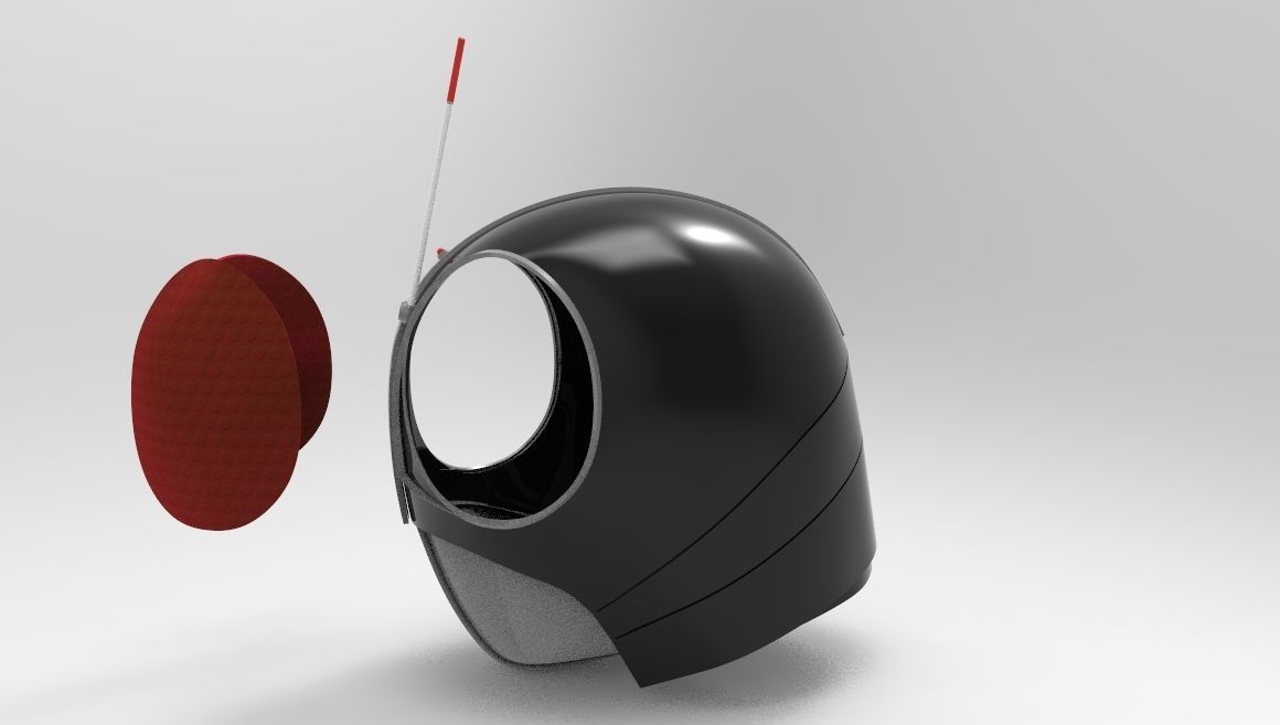 Black Kamen Rider RX for 3D Printing 3D print model_4