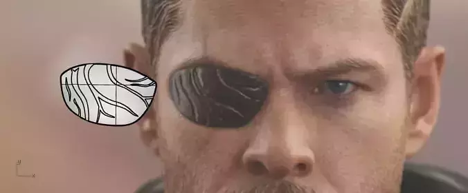 Thor eyepatch from Thor Ragnarok and Infinity War