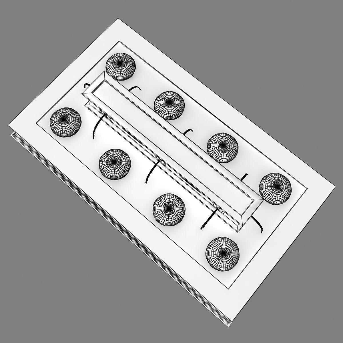 Fountain 02 3D model_12
